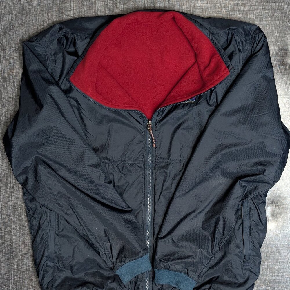 Men's Reversible Shelled Microdini Jacket Red/Blue
